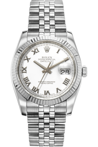 Datejust White Gold and Stainless Steel Automatic