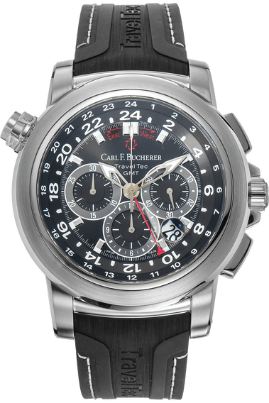 Patravi Traveltec GMT Stainless Steel Automatic