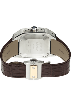Santos 100 Chronograph Yellow Gold and Stainless Steel Automatic