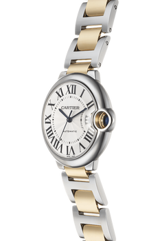 Ballon Bleu Yellow Gold and Stainless Steel Automatic