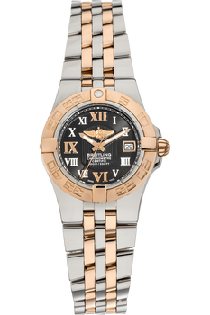 Galactic 30 Rose Gold and Stainless Steel Quartz