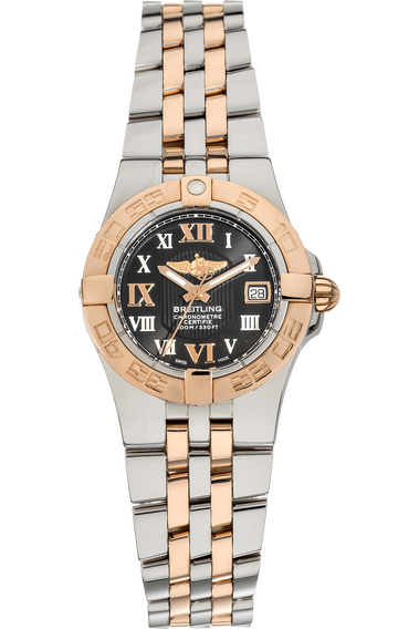 Galactic 30 Rose Gold and Stainless Steel Quartz