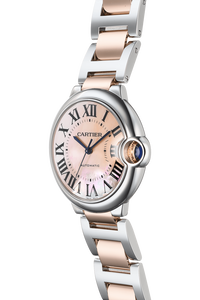 Ballon Bleu Rose Gold and Stainless Steel Automatic
