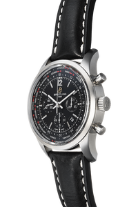 Transocean Chronograph Unitime Stainless Steel Automatic