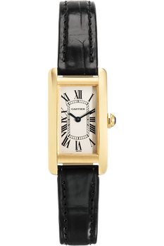 Tank Americaine Yellow Gold Quartz