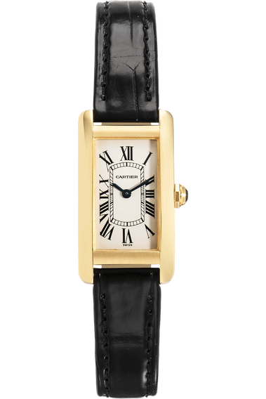 Tank Americaine Yellow Gold Quartz