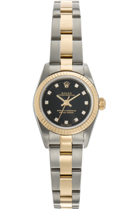 Oyster Perpetual Yellow Gold and Stainless Steel Automatic