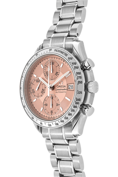 speedmaster date omega speedmaster salmon dial