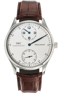 Portugieser Regulateur Stainless Steel Manual