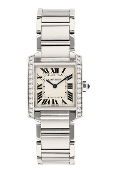 Tank Francaise Stainless Steel Quartz