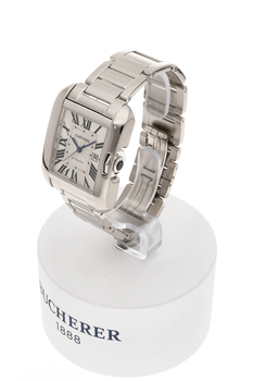 Tank Anglaise White Gold Automatic