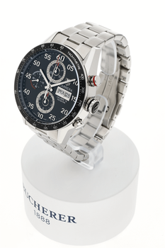 Carrera Calibre 16 Day-Date Chronograph Stainless Steel Automatic