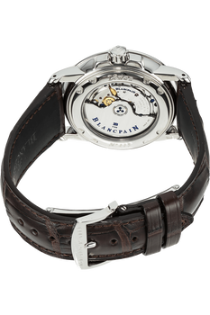 Leman Dual Time Stainless Steel Automatic