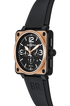 BR01-94 Rose Gold and PVD Stainless Steel Automatic