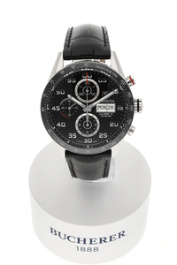 Carrera Calibre 16 Day-Date Chronograph Stainless Steel Automatic