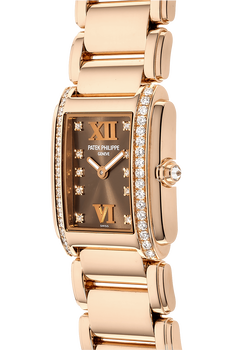 Twenty-4 Reference 4908 Rose Gold Quartz