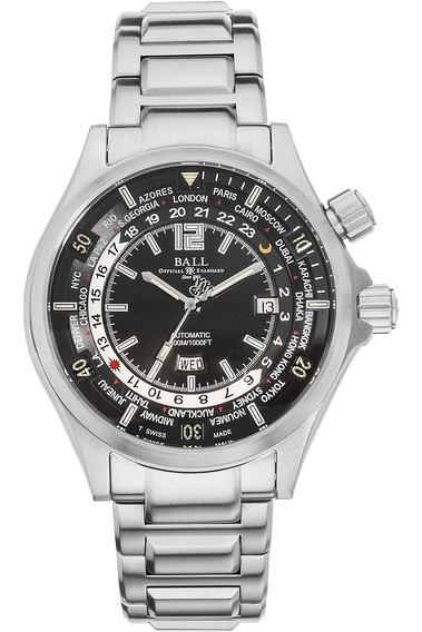 Engineer Master II Diver Worldtime Stainless Steel Automatic