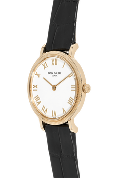 Calatrava Reference 4819 Yellow Gold Quartz