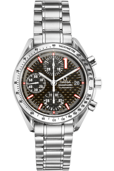 Speedmaster Date Michael Schumacher Limited Edition Stainless Steel Automatic