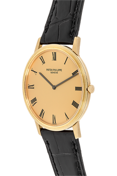 Calatrava Reference 3590 Circa 1980s Yellow Gold Automatic