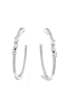 Rock Diamonds Ear Huggies