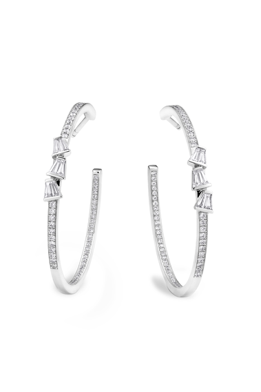 Rock Diamonds Ear Huggies
