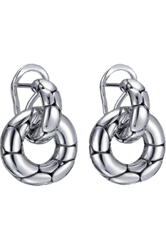 Kali Silver Door Knocker Earrings