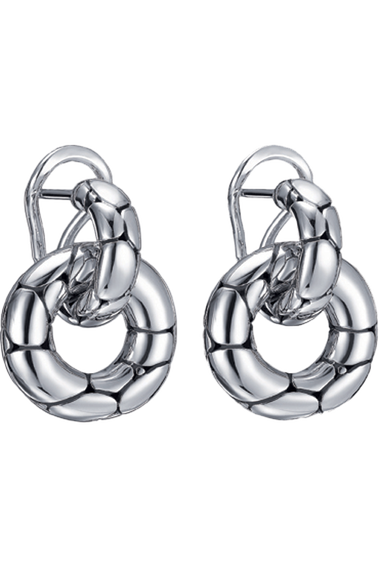 Kali Silver Door Knocker Earrings