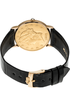 1890 Twenty Dollar Coin Yellow Gold Quartz