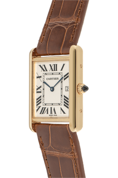 Tank Louis Yellow Gold Quartz