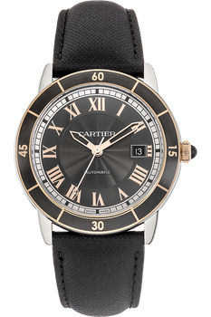 Ronde Croisiere de Cartier Rose Gold and Stainless Steel