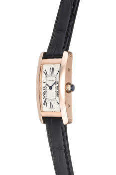 Tank Americaine Rose Gold Quartz
