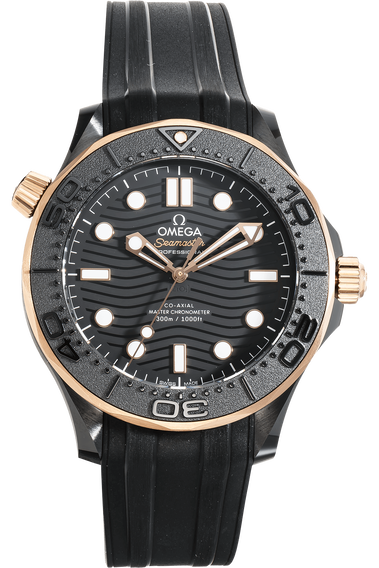 Seamaster Diver 300 Rose Gold and Ceramic Automatic