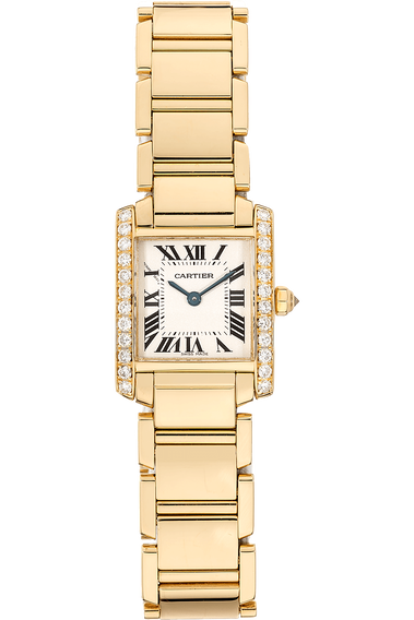 Tank Francaise Yellow Gold Quartz