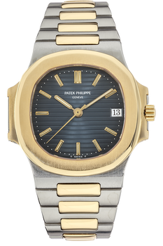 Nautilus Reference 3800 Yellow Gold and Stainless Steel