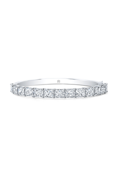 Radiant Cut Riviere Bracelet 13.43 ct