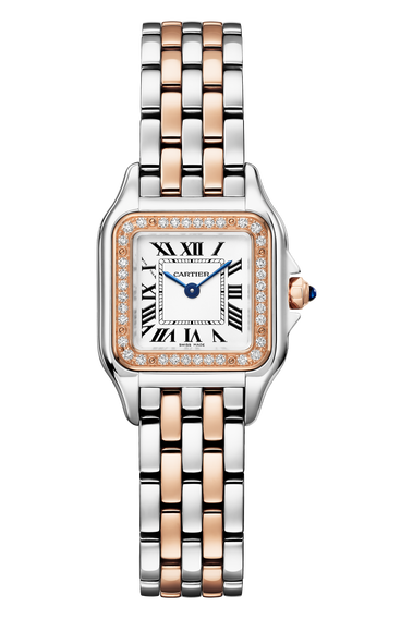 Panth&egrave;re de Cartier, Rose Gold &amp; Steel, Small