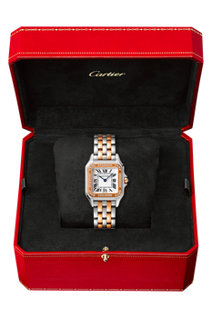 Panth&egrave;re de Cartier, Rose Gold &amp; Steel, Medium