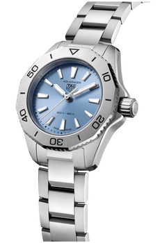 Aquaracer Quartz Ladies Blue Steel Watch