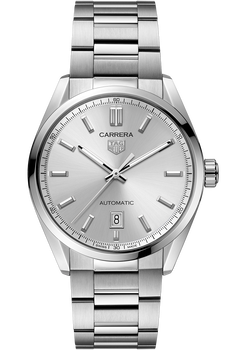 Carrera Calibre 5 Automatic Silver Steel Watch