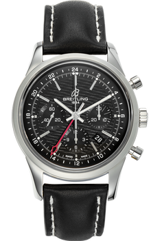 Transocean GMT Chronograph Limited Edition Stainless Steel Automatic