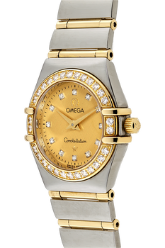 Constellation Mini Yellow Gold and Stainless Steel Quartz