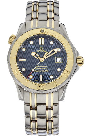 Seamaster Yellow Gold and Stainless Steel Quartz