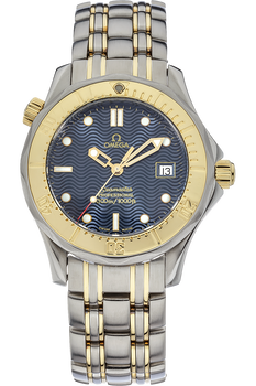 Seamaster Yellow Gold and Stainless Steel Quartz