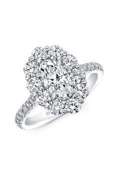 Oval cut Solitaire 1.38 ct