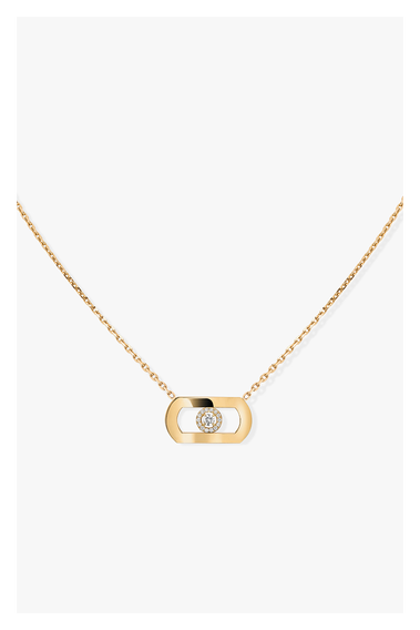So Move Pendant in Yellow Gold 