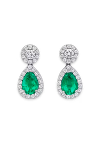 Classics Emerald Earrings Classics Emerald Earrings