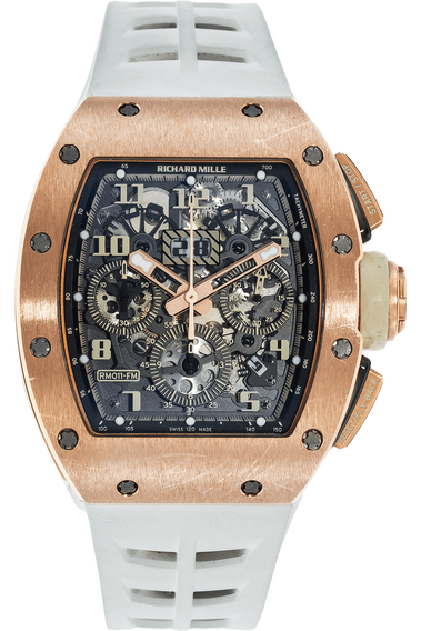 RM011 Felipe Massa Flyback Chronograph Rose Gold Automatic