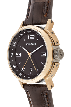 TNY Series 40 GMT Rose Gold and Titanium Automatic