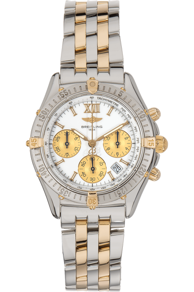 Chrono Jetstream Yellow Gold and Stainless Steel Quartz